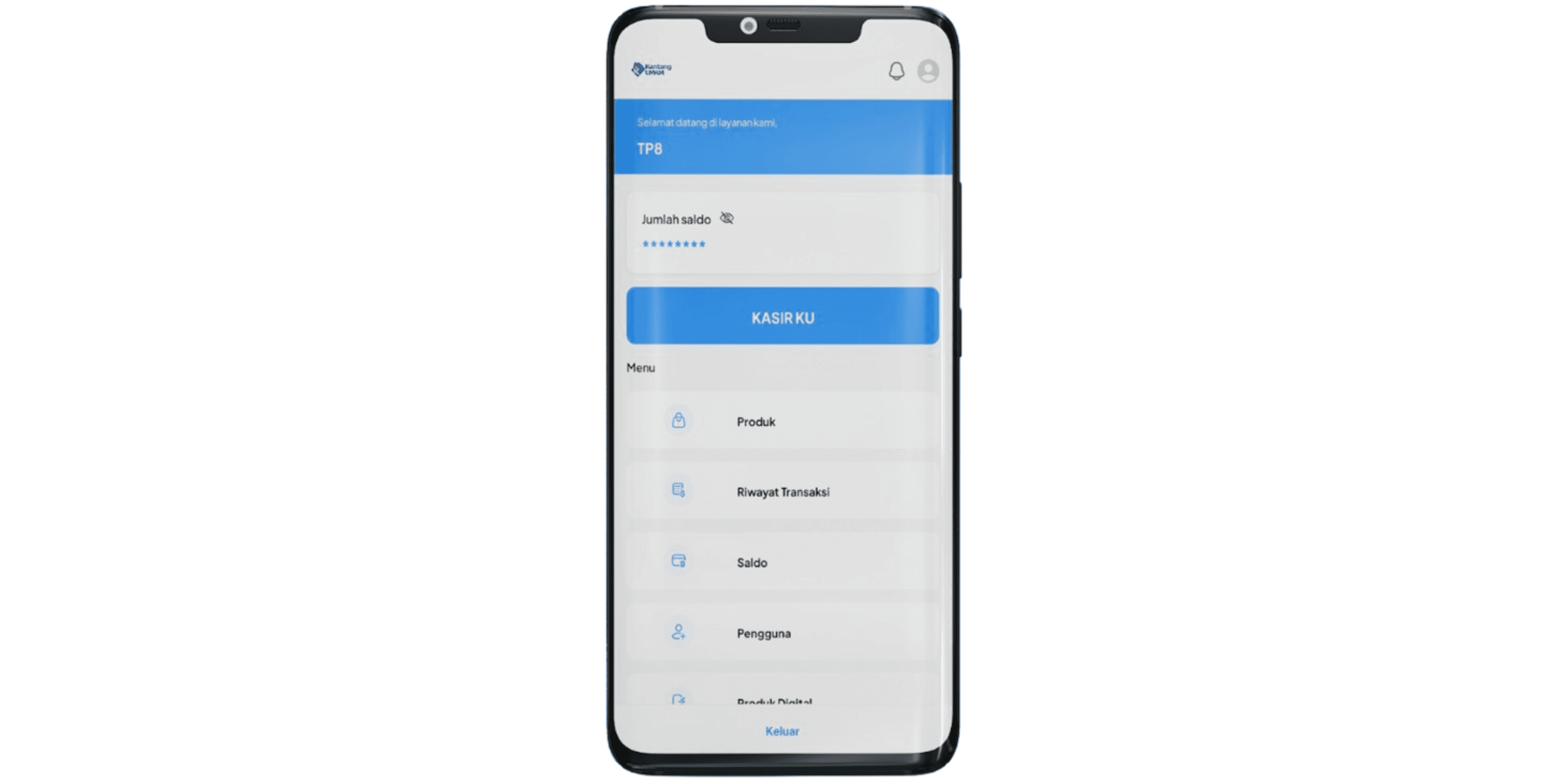 Kantong UMKM — Aplikasi Kasir (POS)